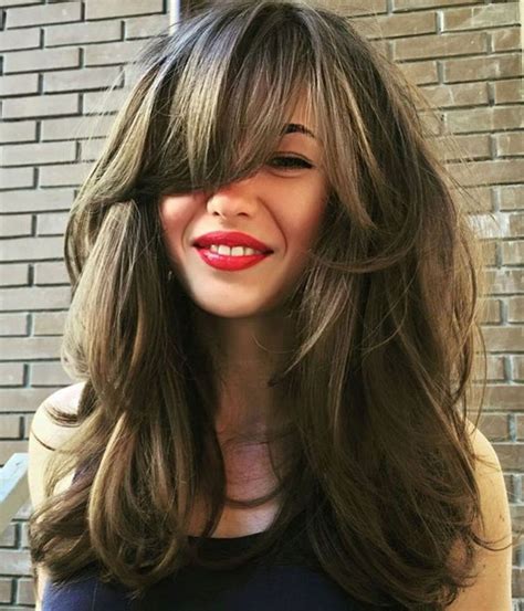 Haircuts for long hair layers and side bangs - Jul 24, 2023 · 1.25 Layers and Side Bangs; 1.26 Long Balayage Layers with Amazing Curtain Bangs; 1.27 Stunning Long Layered Curly Hair; 1.28 Long and Flowing Layered Balayage; 1.29 Textured Red Wavy Layers; 1.30 Light Medium-Length Layers with Curtain Bangs; 1.31 Curling Extra-Long Layers; 1.32 Loose Curly Layers with Off Center Part; 1.33 Feathered and ... 